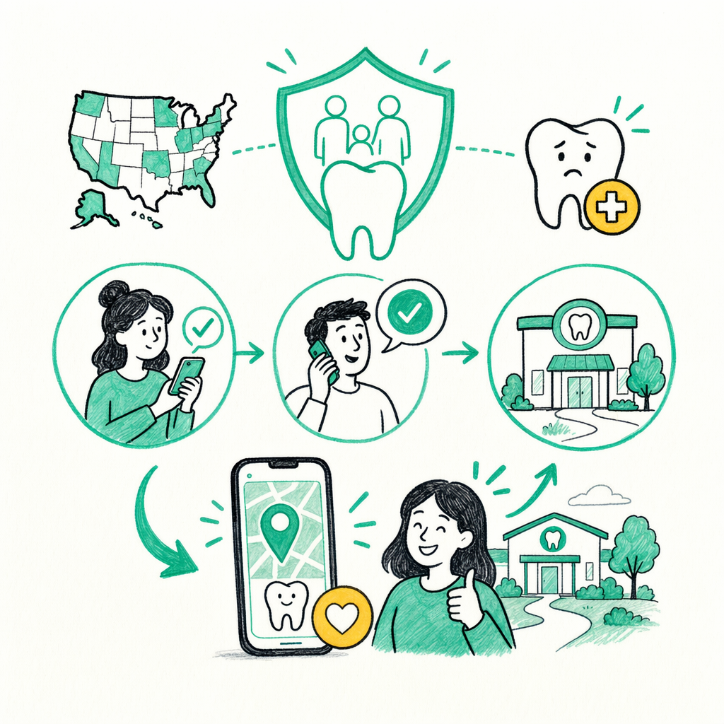Illustration: Medicaid and emergency dental care