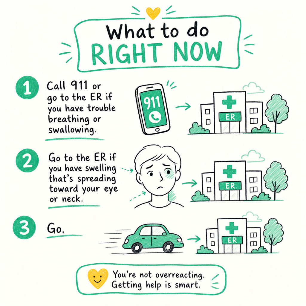 What to do right now — illustration