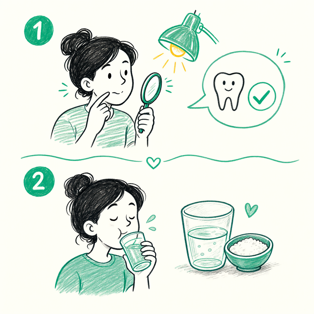 What to do right now — illustration