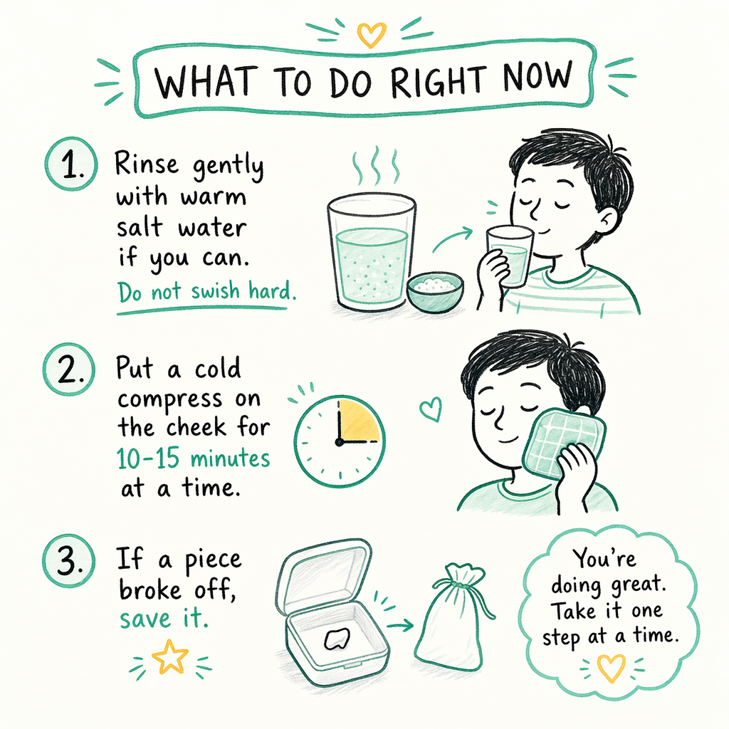 What to do right now — illustration