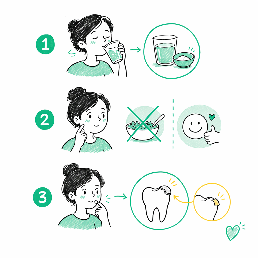 What to do right now — illustration