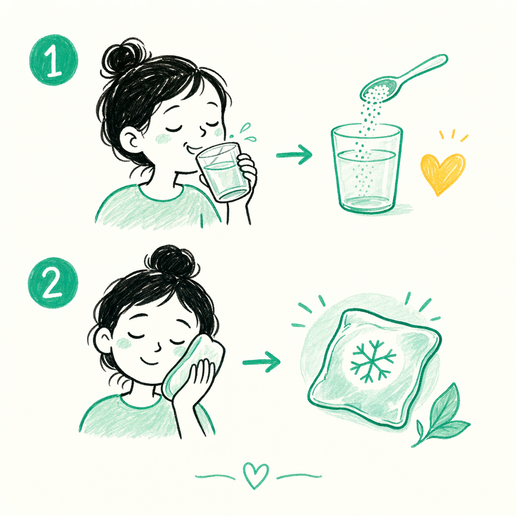 What to do right now — illustration