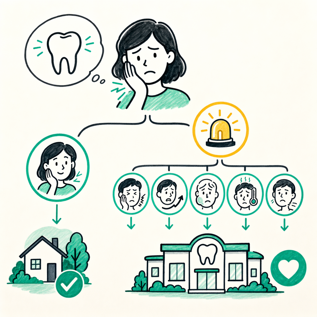 Illustration: Is a toothache a dental emergency?