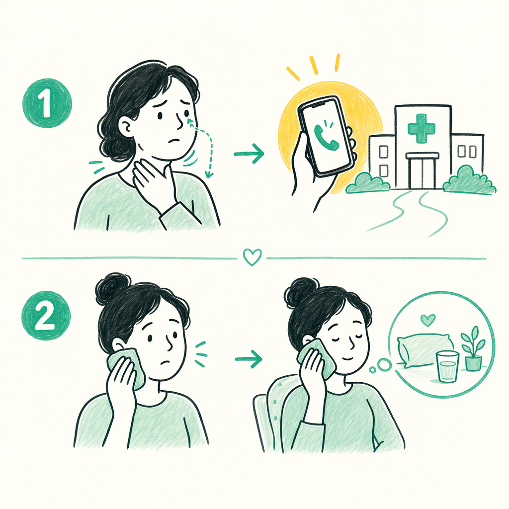 What to do right now — illustration