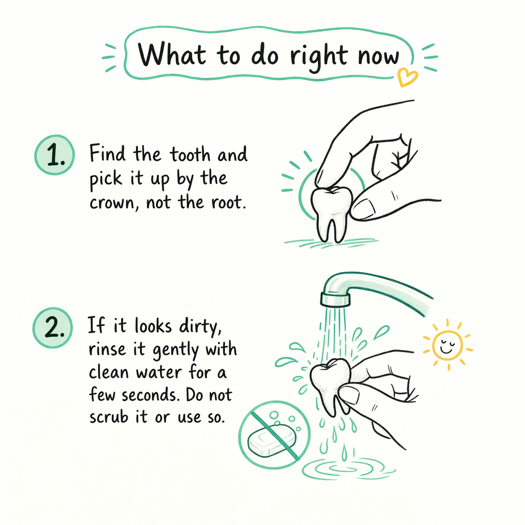 What to do right now — illustration