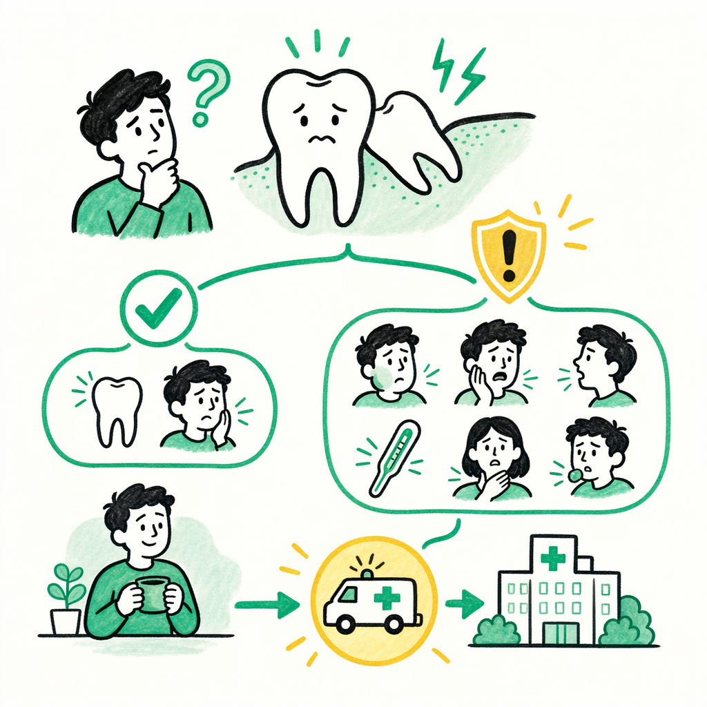 Illustration: Is wisdom tooth pain an emergency?