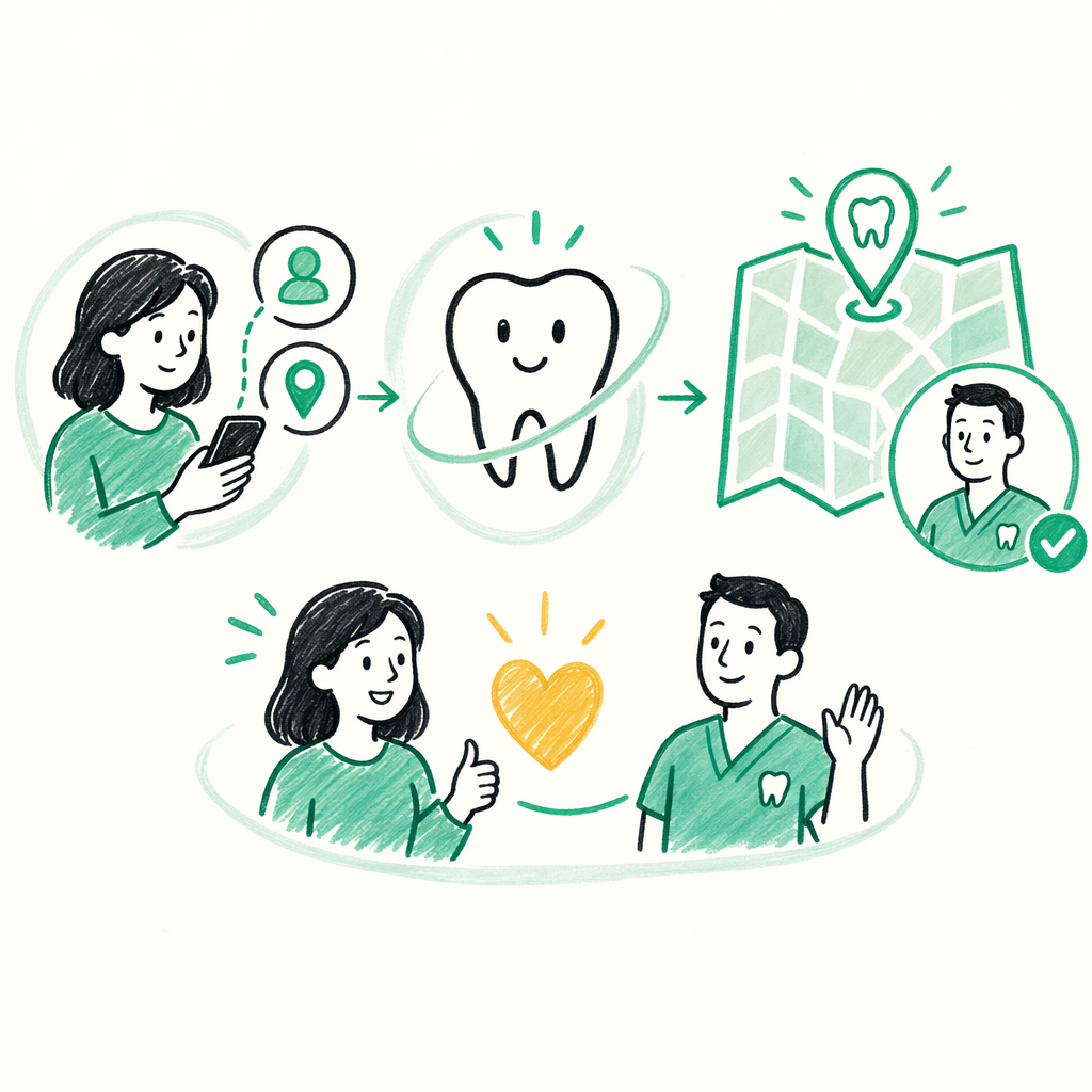 Illustration: How SteadyTooth works