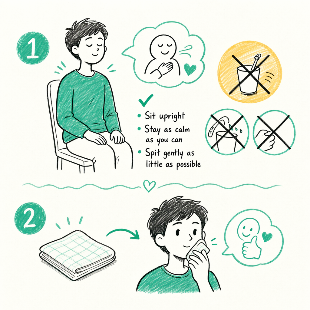 What to do right now — illustration