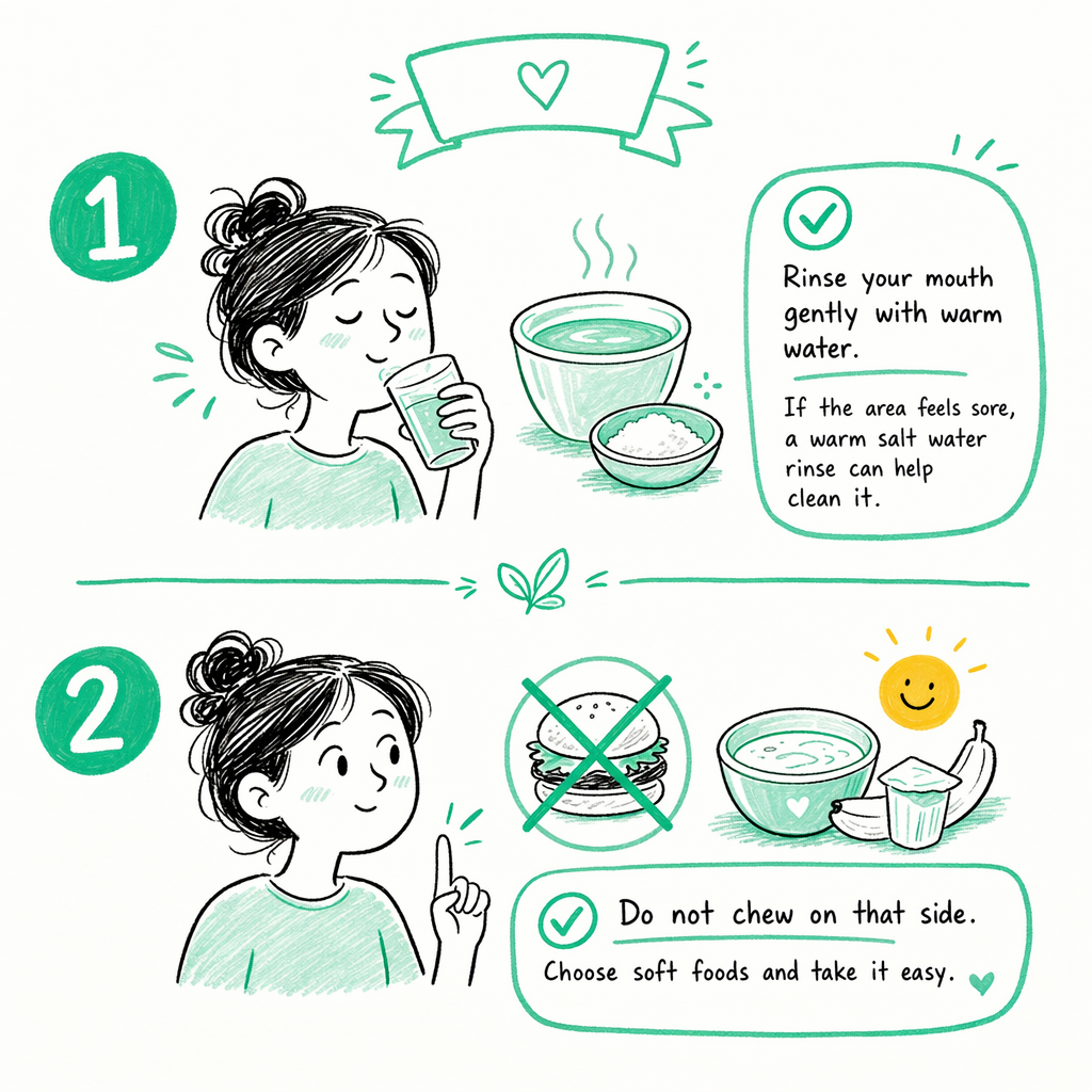 What to do right now — illustration